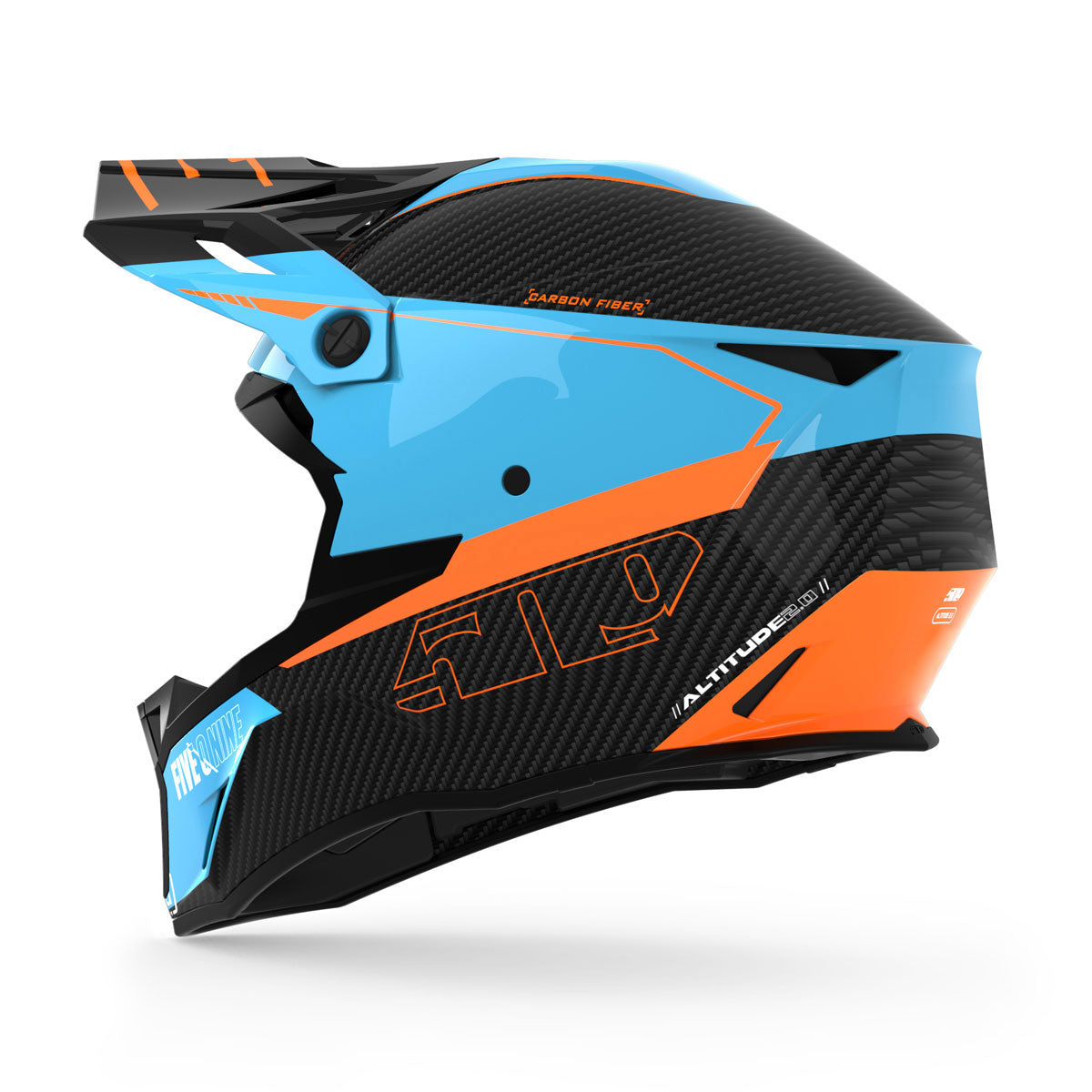Altitude 2.0 Carbon Fiber 3K Hi-Flow Helmet