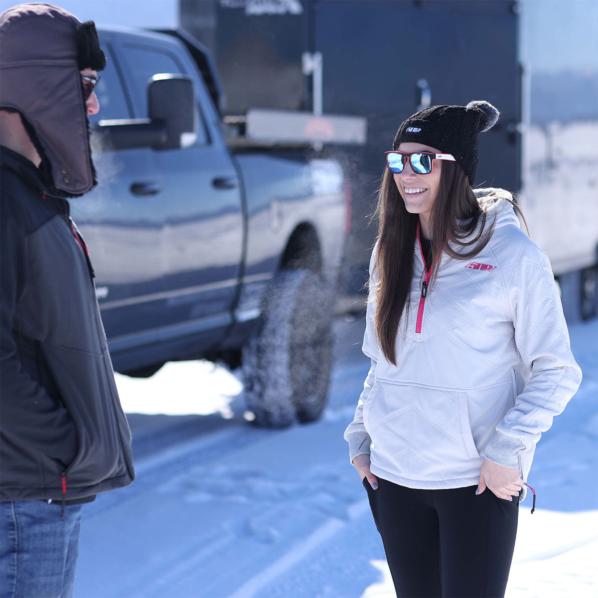 Aurora Quilted Hoodie