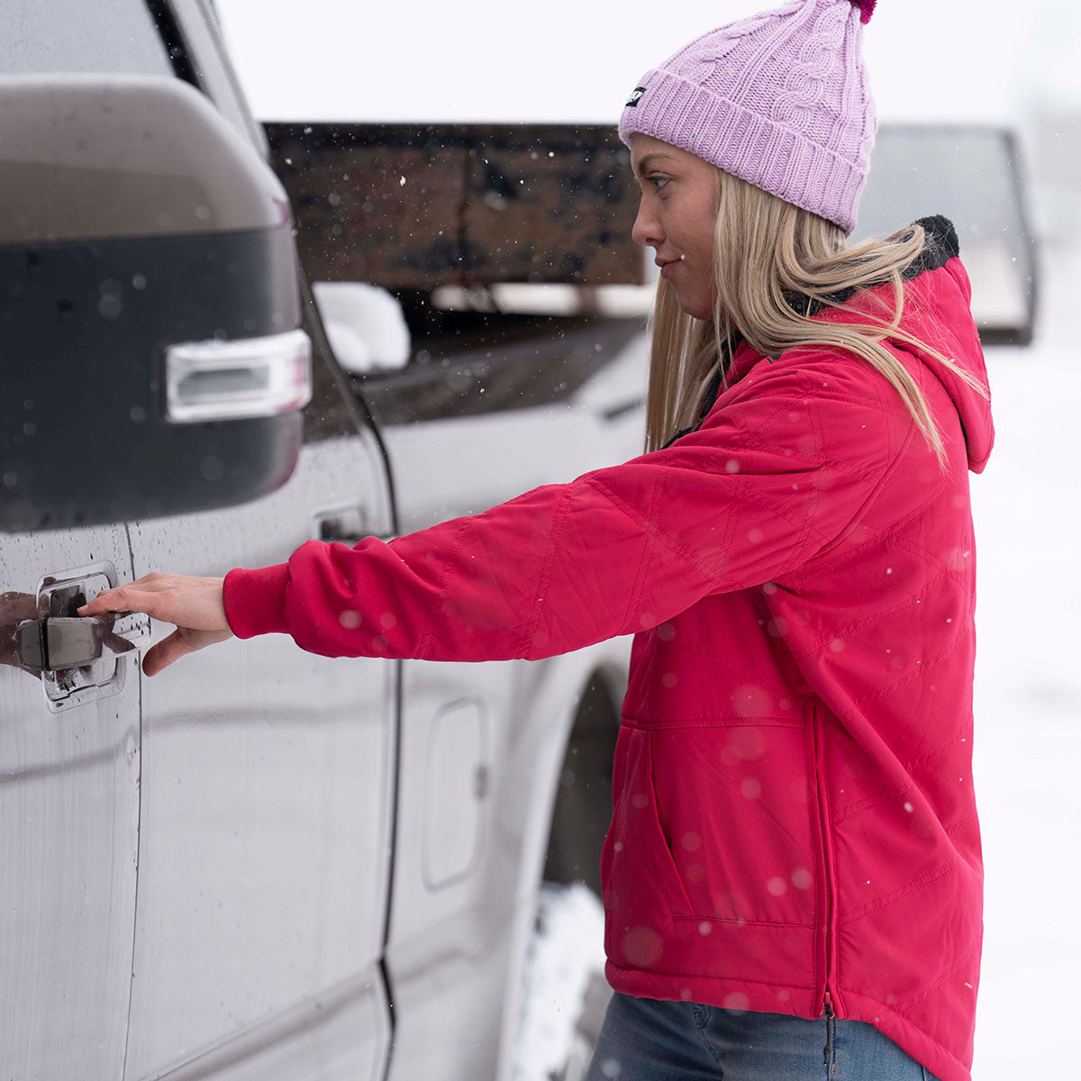 Aurora Quilted Hoodie