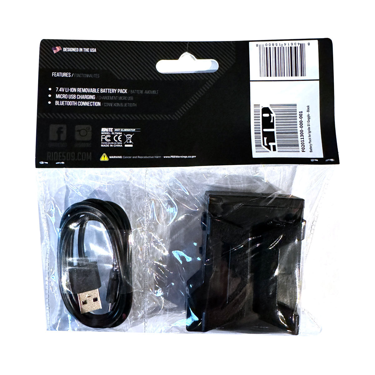 Battery Pack for Ignite S1 Goggle