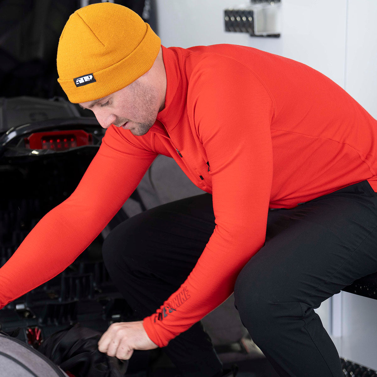 FZN Merino Quarter-Zip Shirt