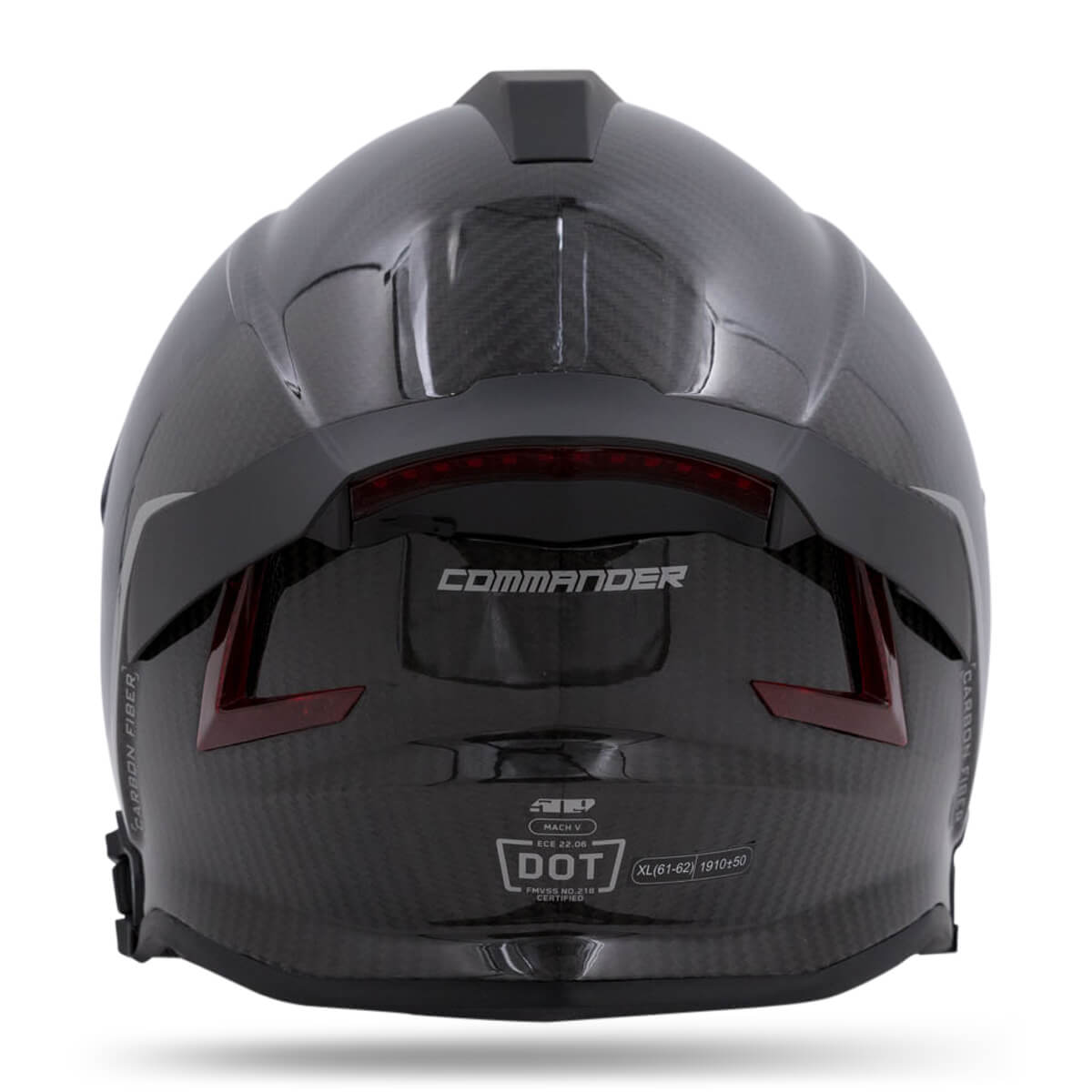 Mach V Carbon Commander Helmet