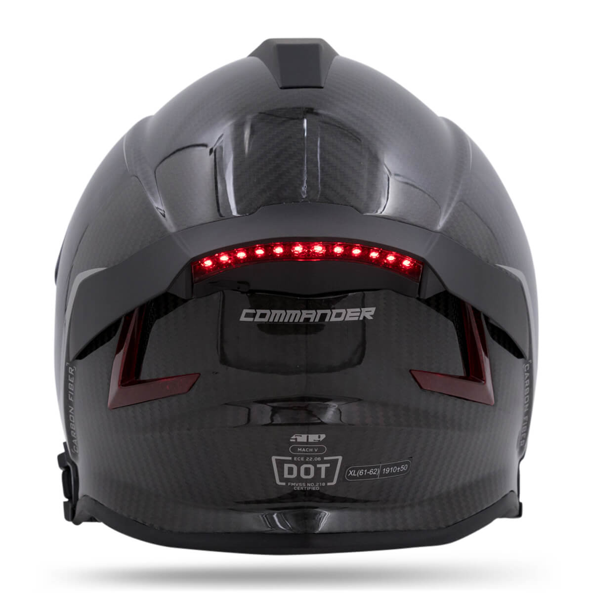 Mach V Carbon Commander Helmet
