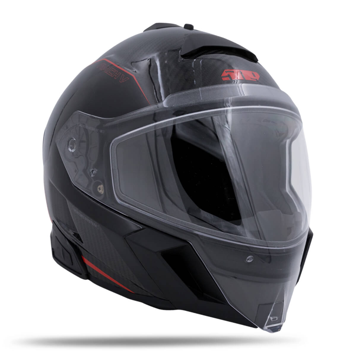 Mach V Carbon Commander Helmet