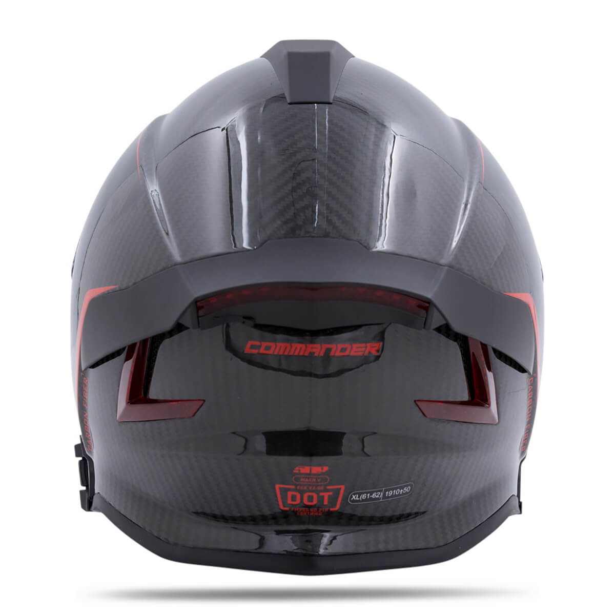 Mach V Carbon Commander Helmet