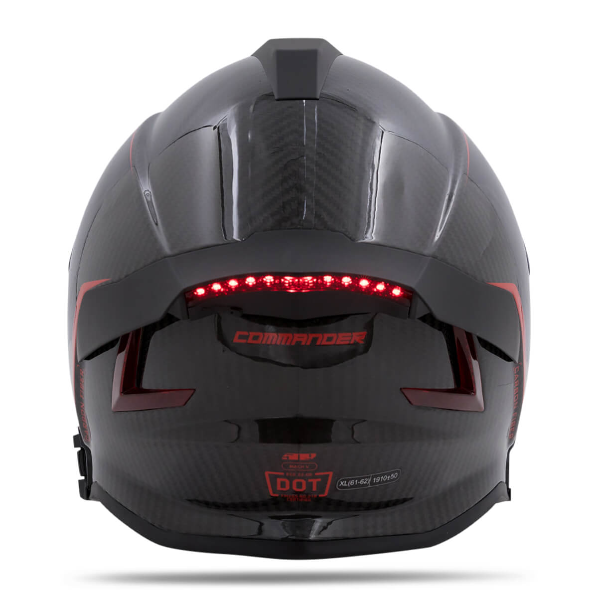 Mach V Carbon Commander Helmet