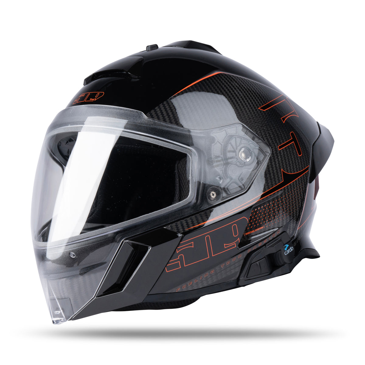 Mach V Carbon Commander Helmet