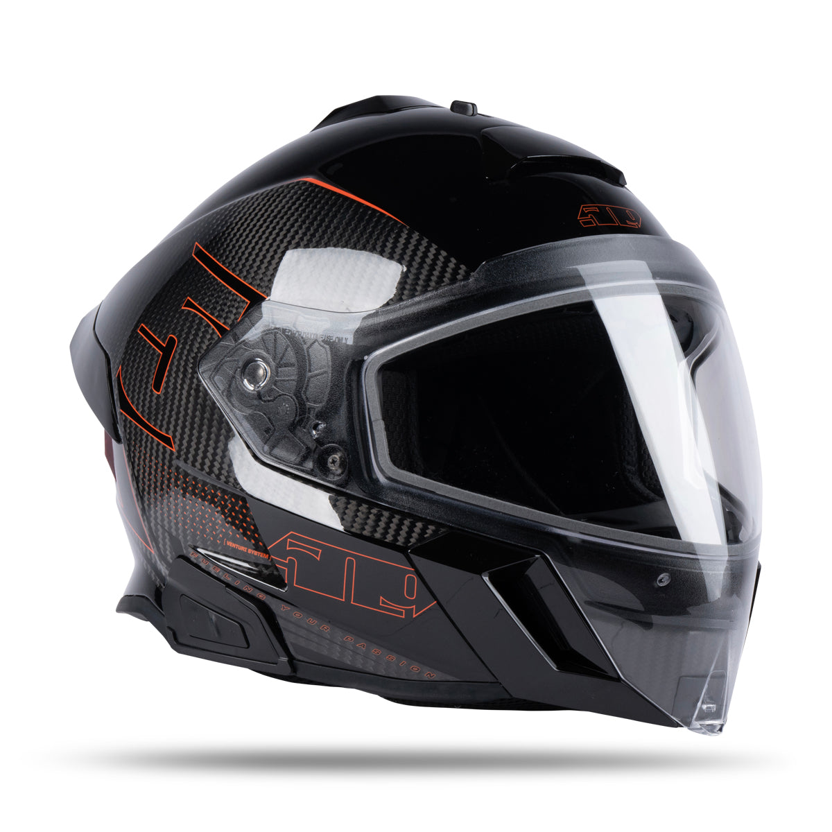 Mach V Carbon Commander Helmet