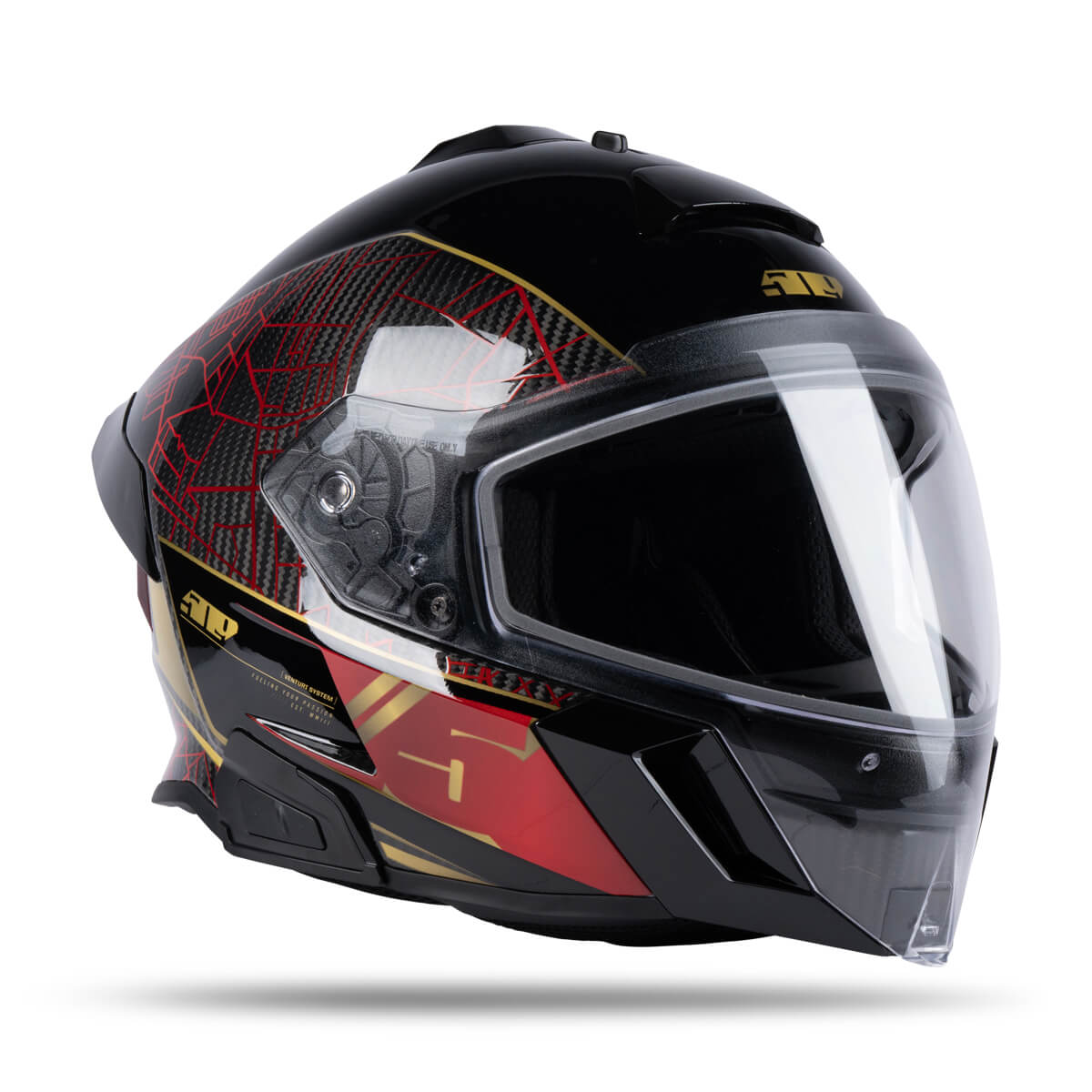 Mach V Carbon Commander Helmet