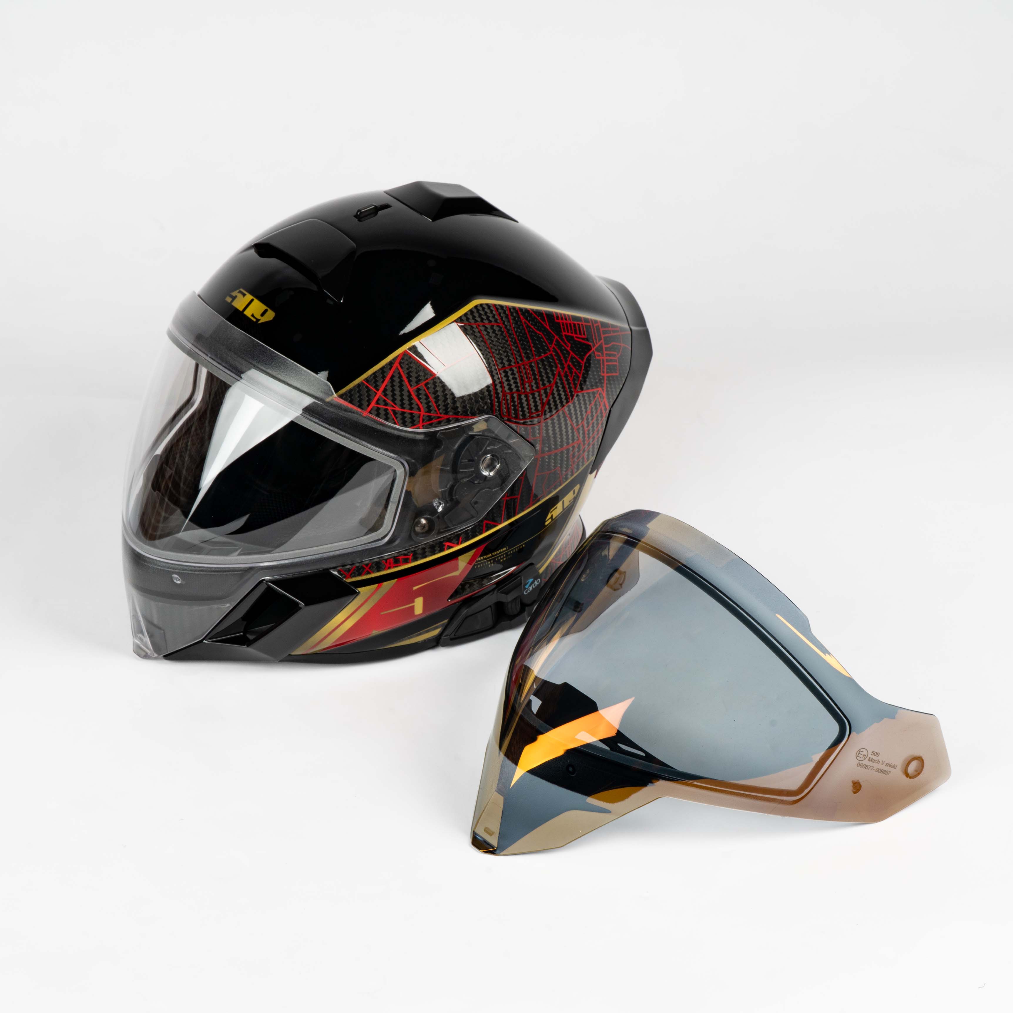 Mach V Carbon Commander Helmet