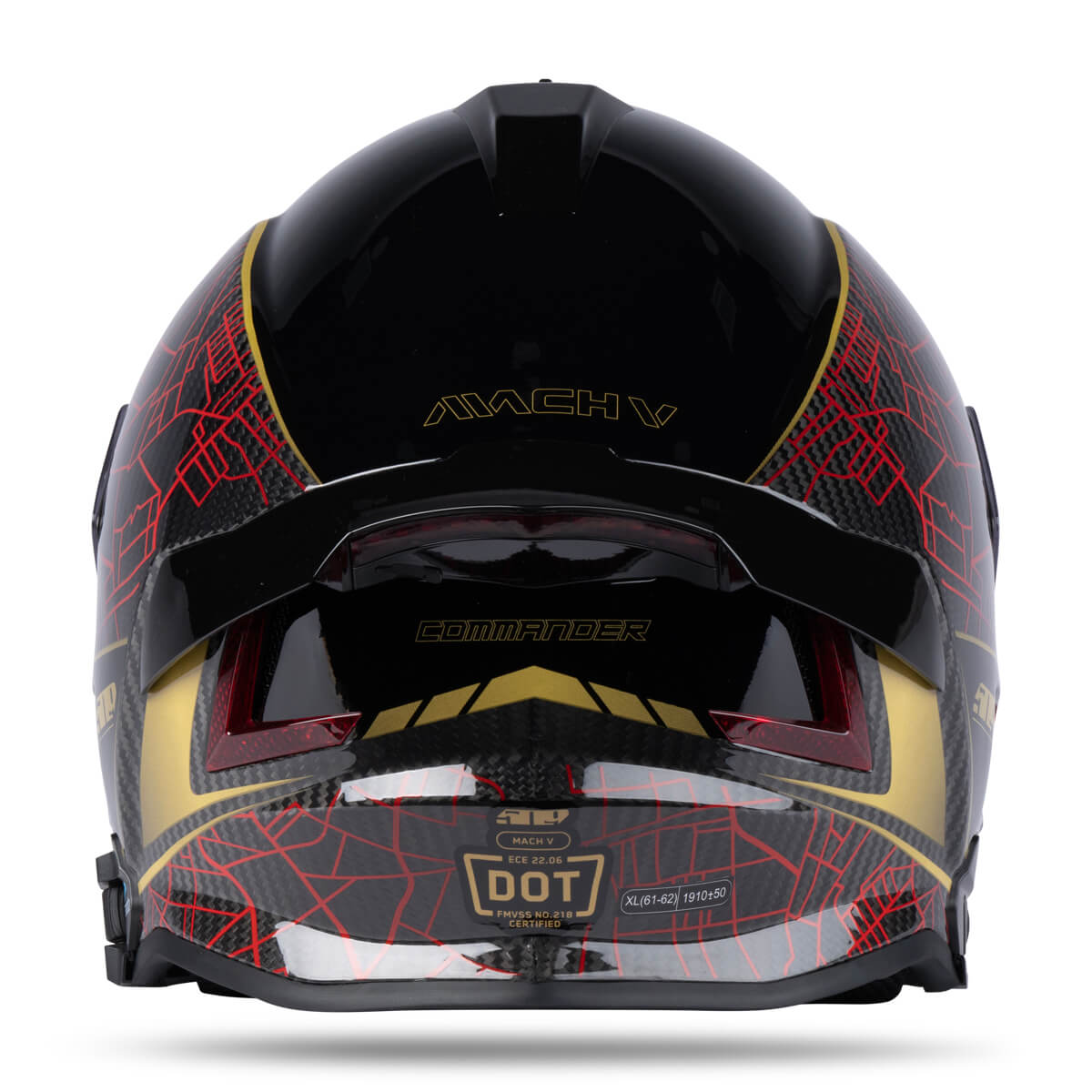 Mach V Carbon Commander Helmet