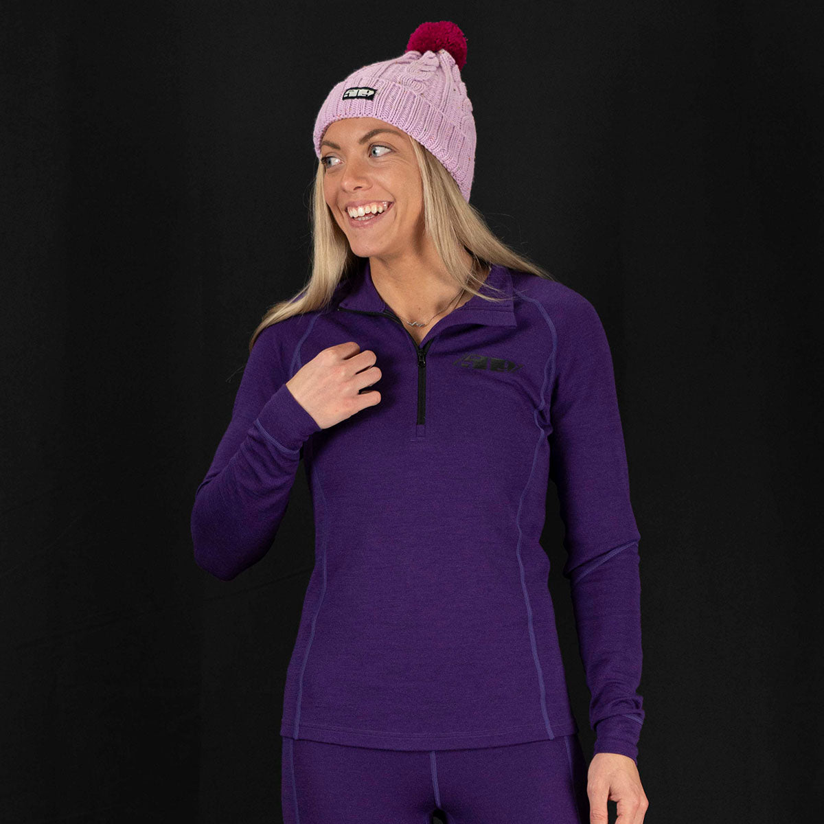Women's FZN Merino Quarter Zip