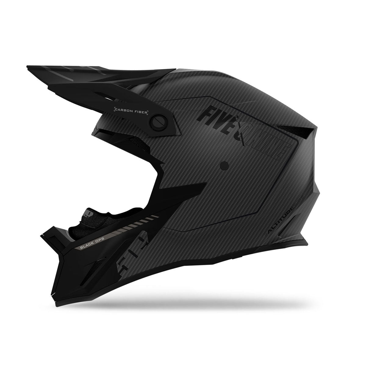 Altitude 2.0 Carbon Fiber 3K Hi-Flow Helmet - Black Ops / XS