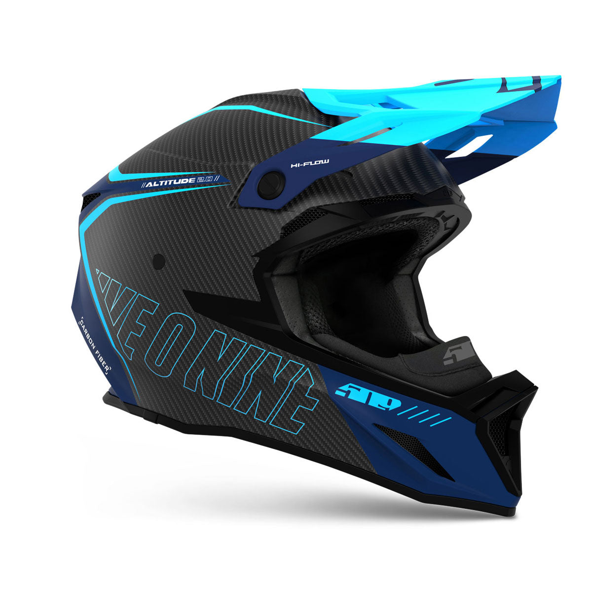 Altitude 2.0 Carbon Fiber 3K Hi-Flow Helmet