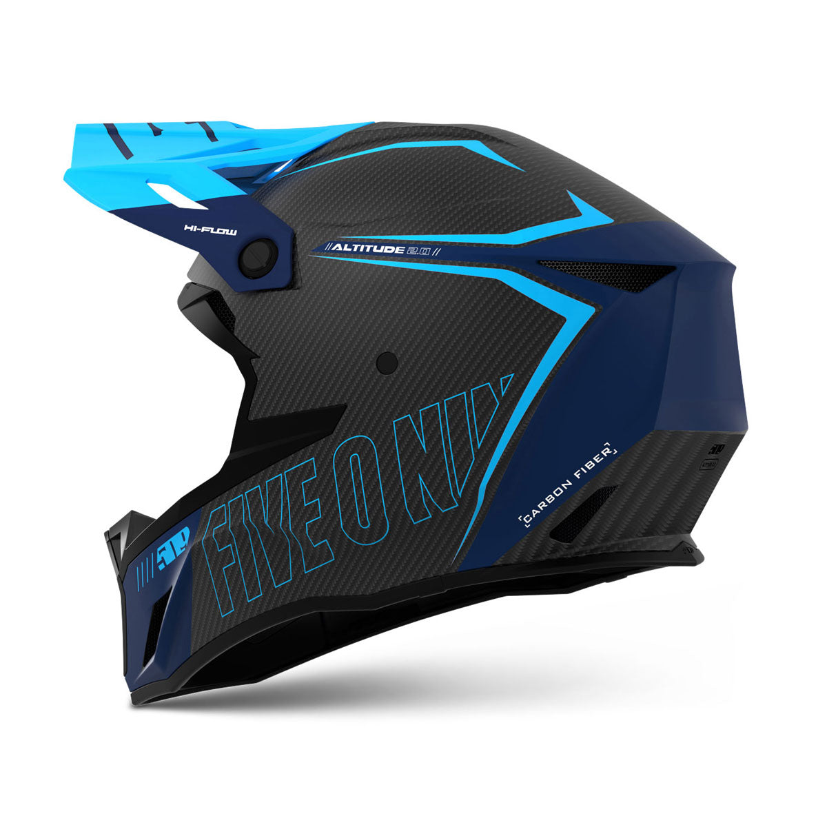 Altitude 2.0 Carbon Fiber 3K Hi-Flow Helmet