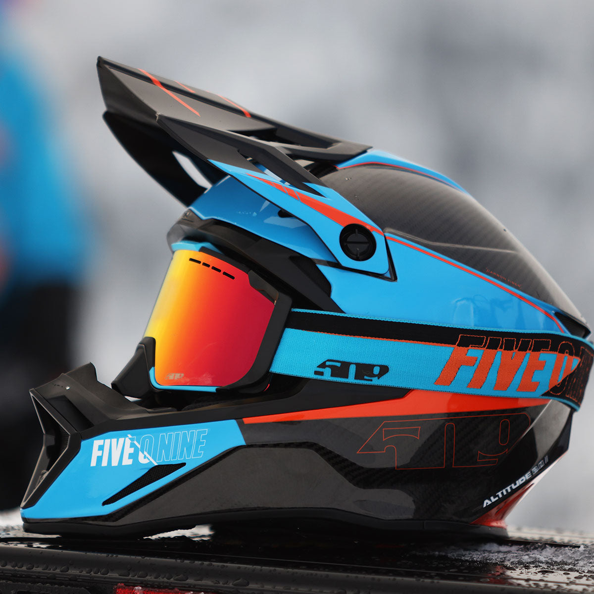 Altitude 2.0 Carbon Fiber 3K Hi-Flow Helmet