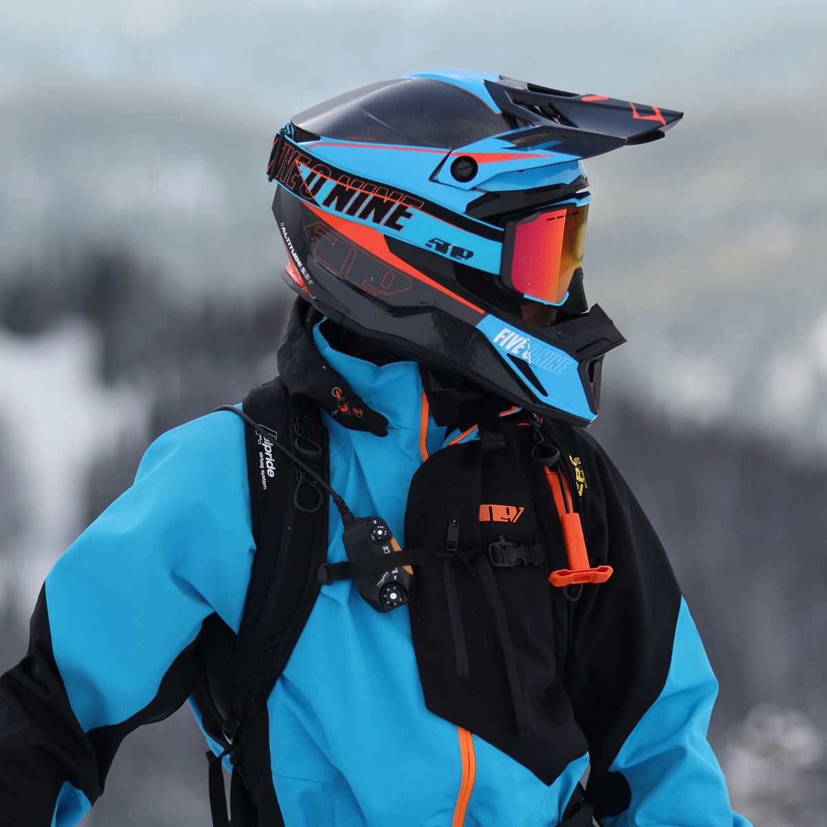 Altitude 2.0 Carbon Fiber 3K Hi-Flow Helmet