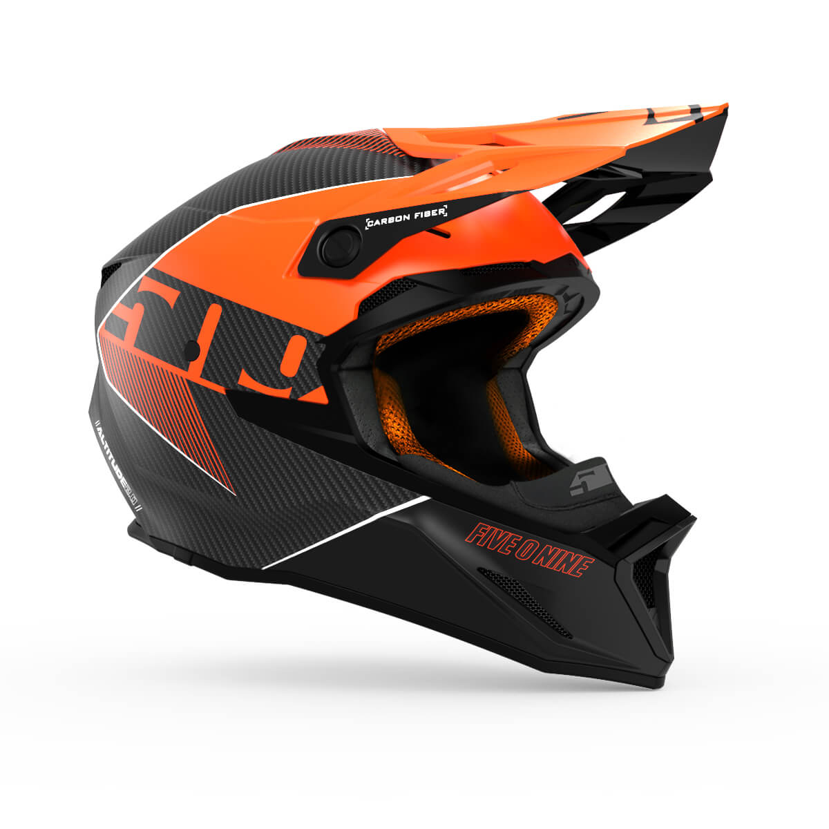 Altitude 2.0 Carbon Fiber 3K Hi-Flow Helmet