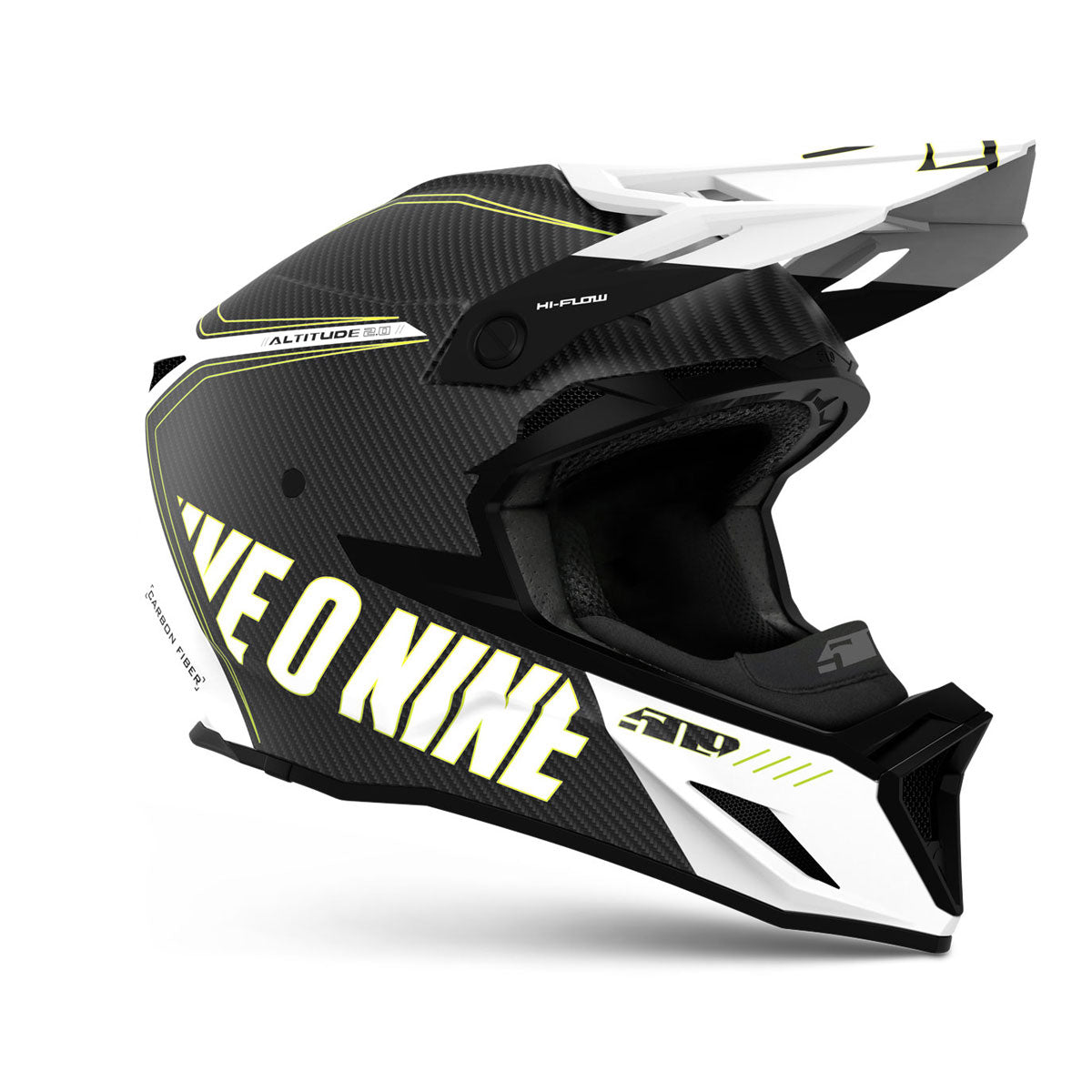Altitude 2.0 Carbon Fiber 3K Hi-Flow Helmet