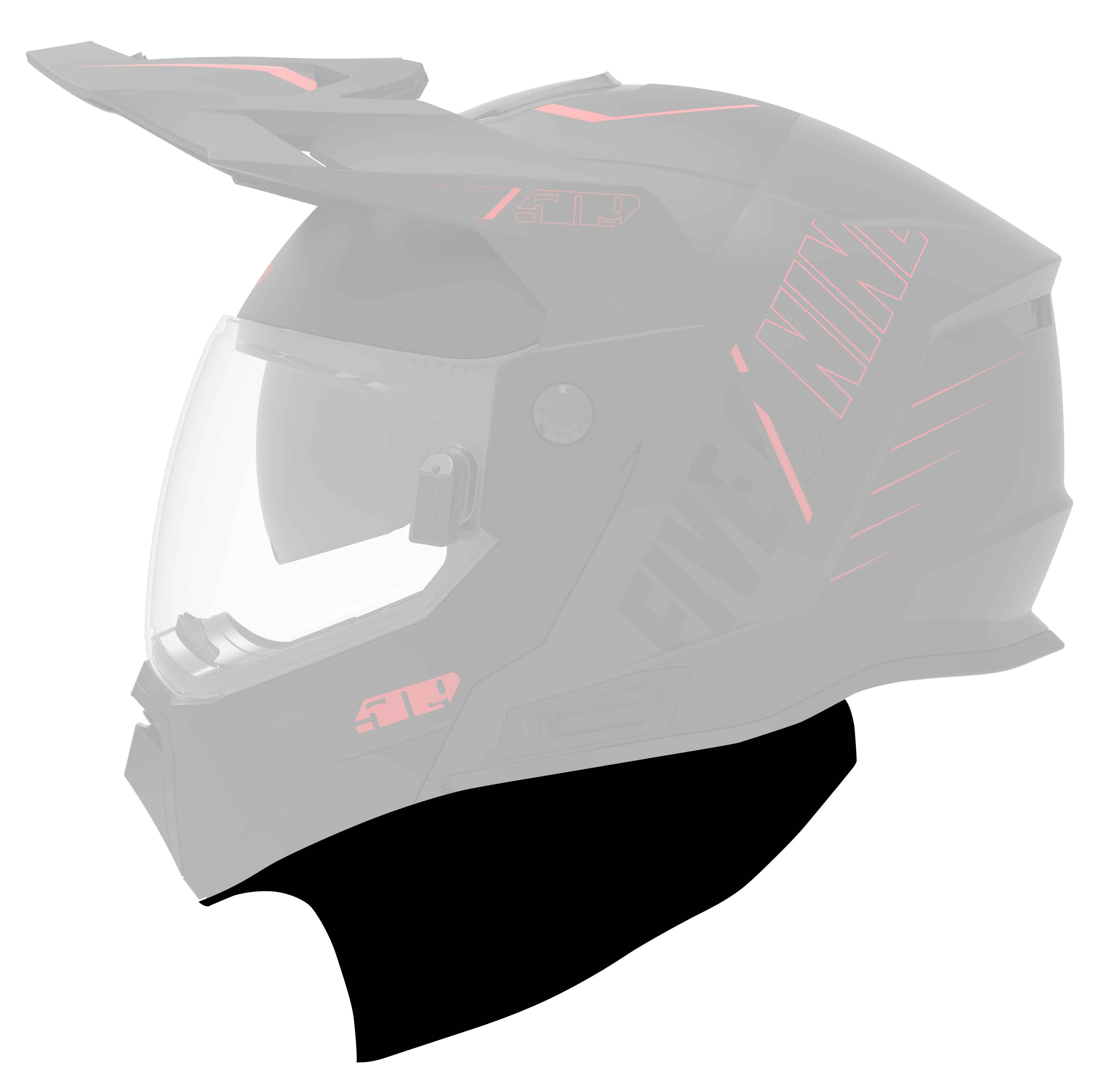 Arctic Chin Curtain for Delta R3 Carbon Helmets