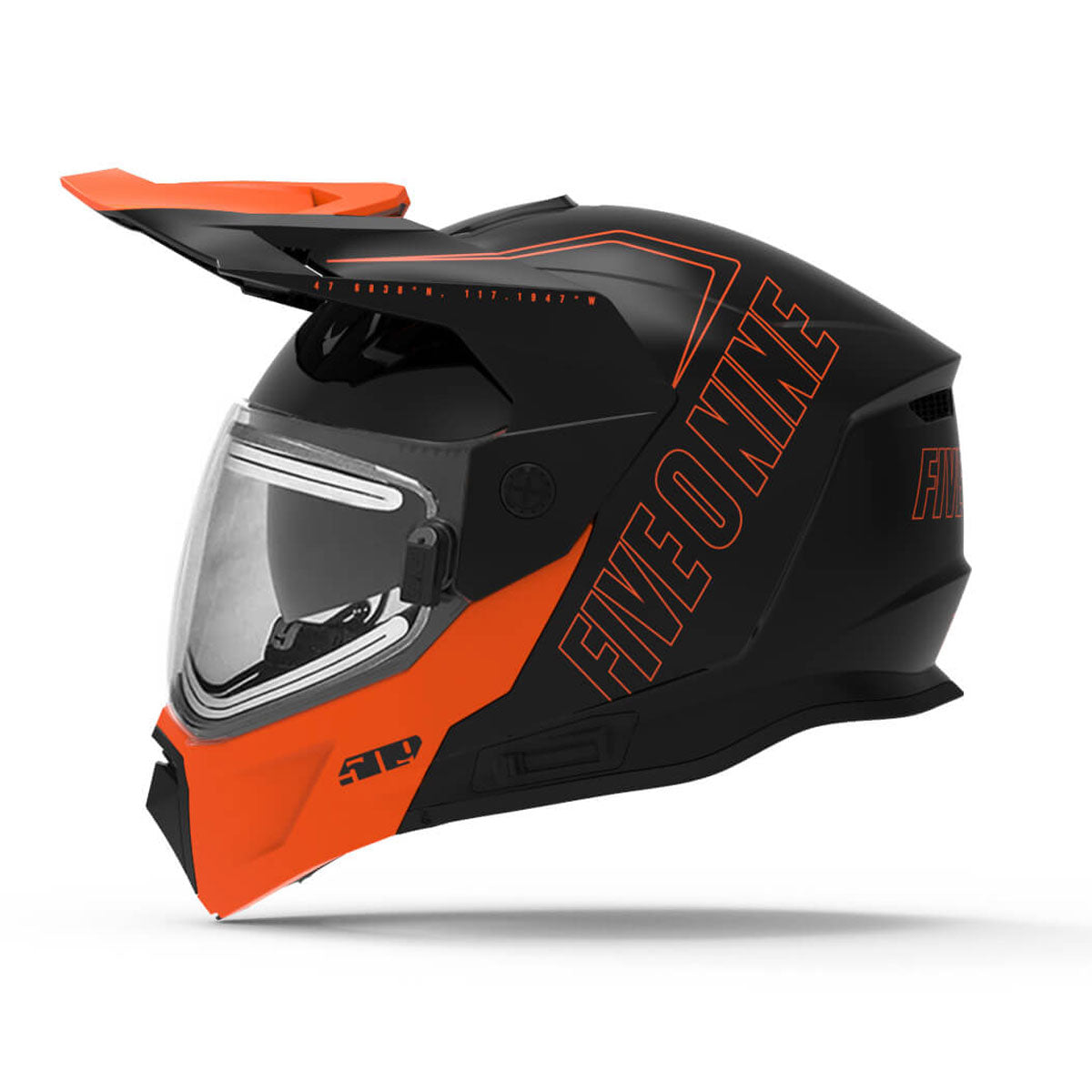 Delta R4 Ignite Helmet Orange / SM