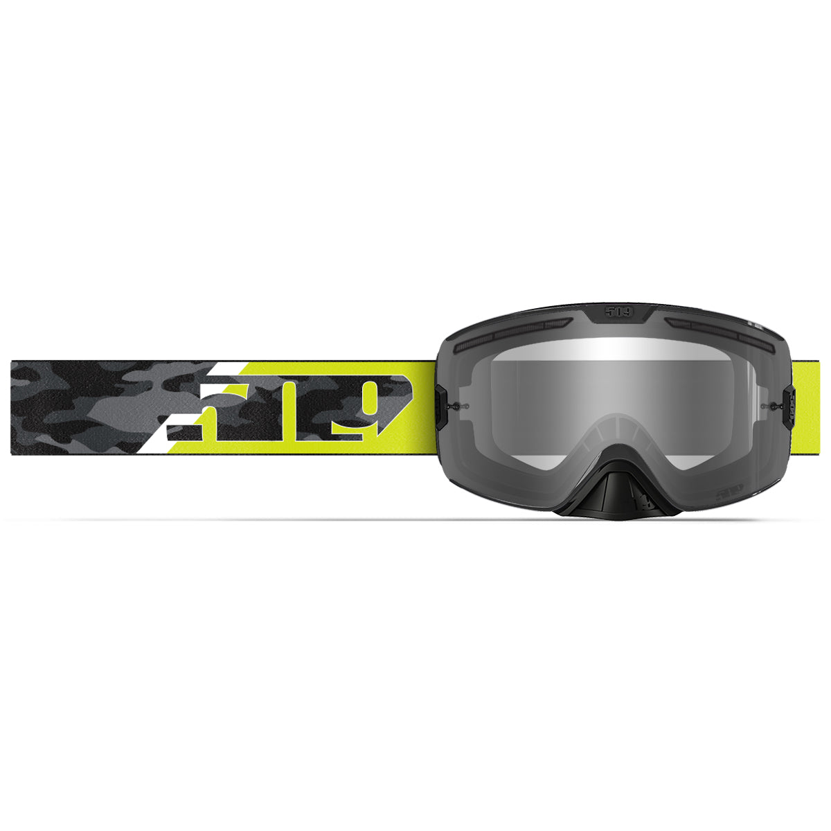 Kingpin Fuzion Flow Offroad Goggle - Black Camo