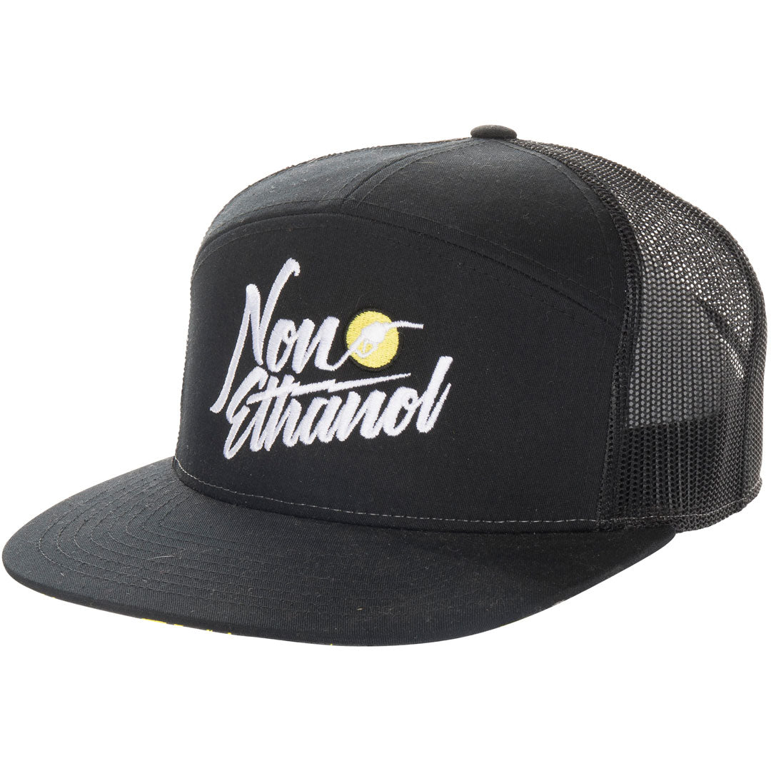 Non-Ethanol 7 Panel Snapback Hat