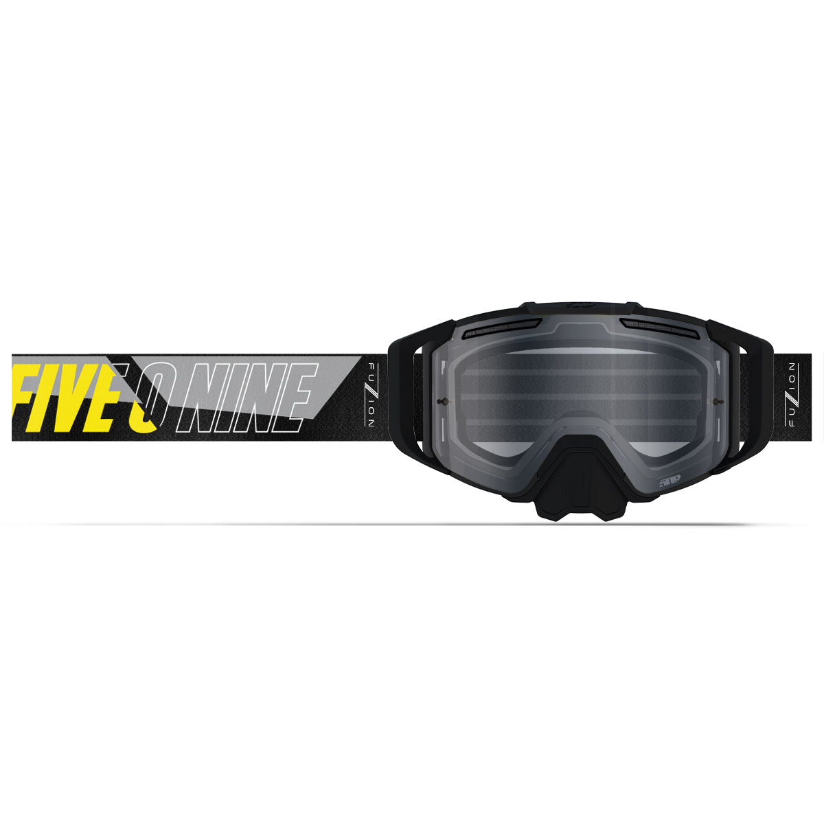 Sinister MX6 Fuzion Flow Goggle - Gray/Yellow