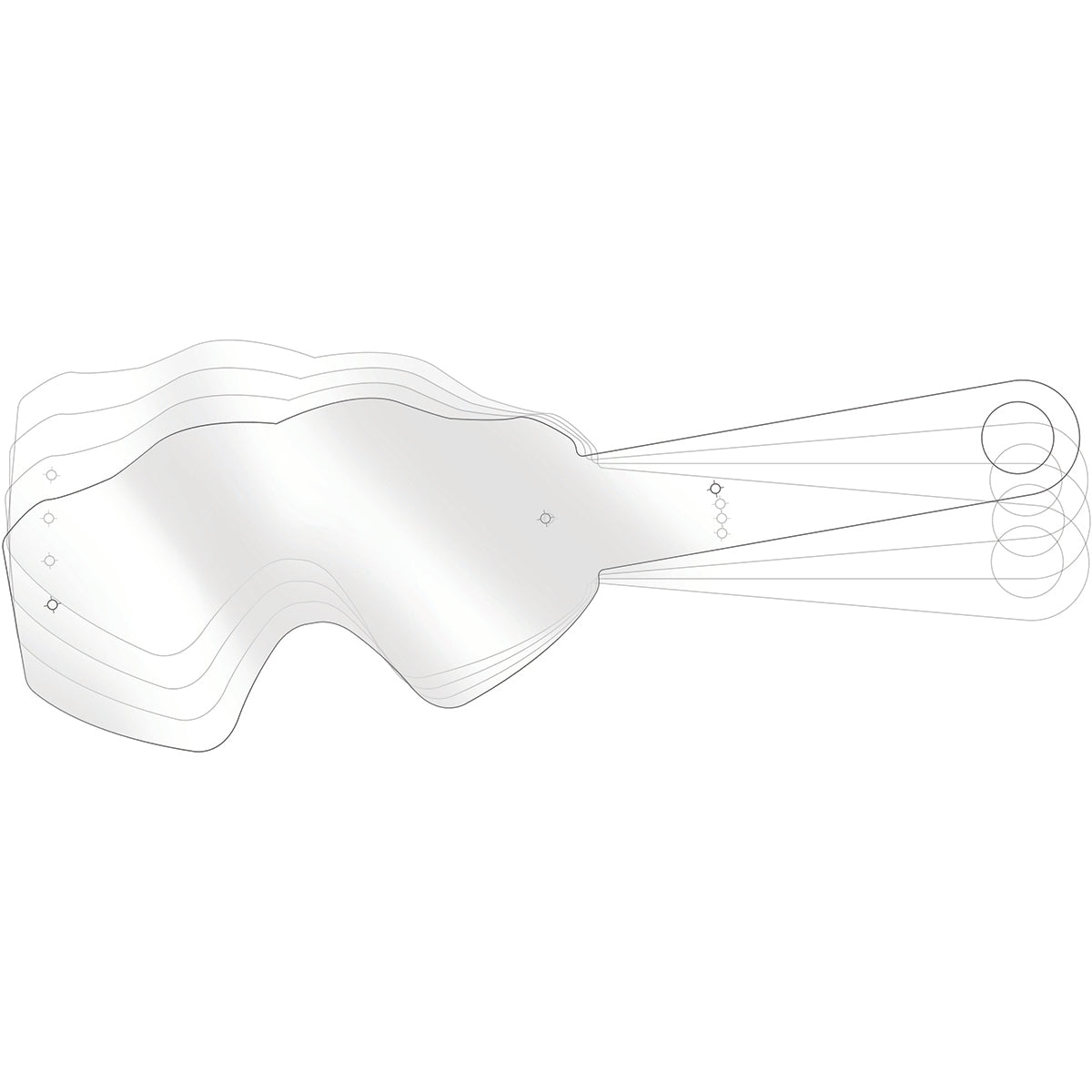 Tear Off Refills for Sinister X5 & MX-5 Lenses