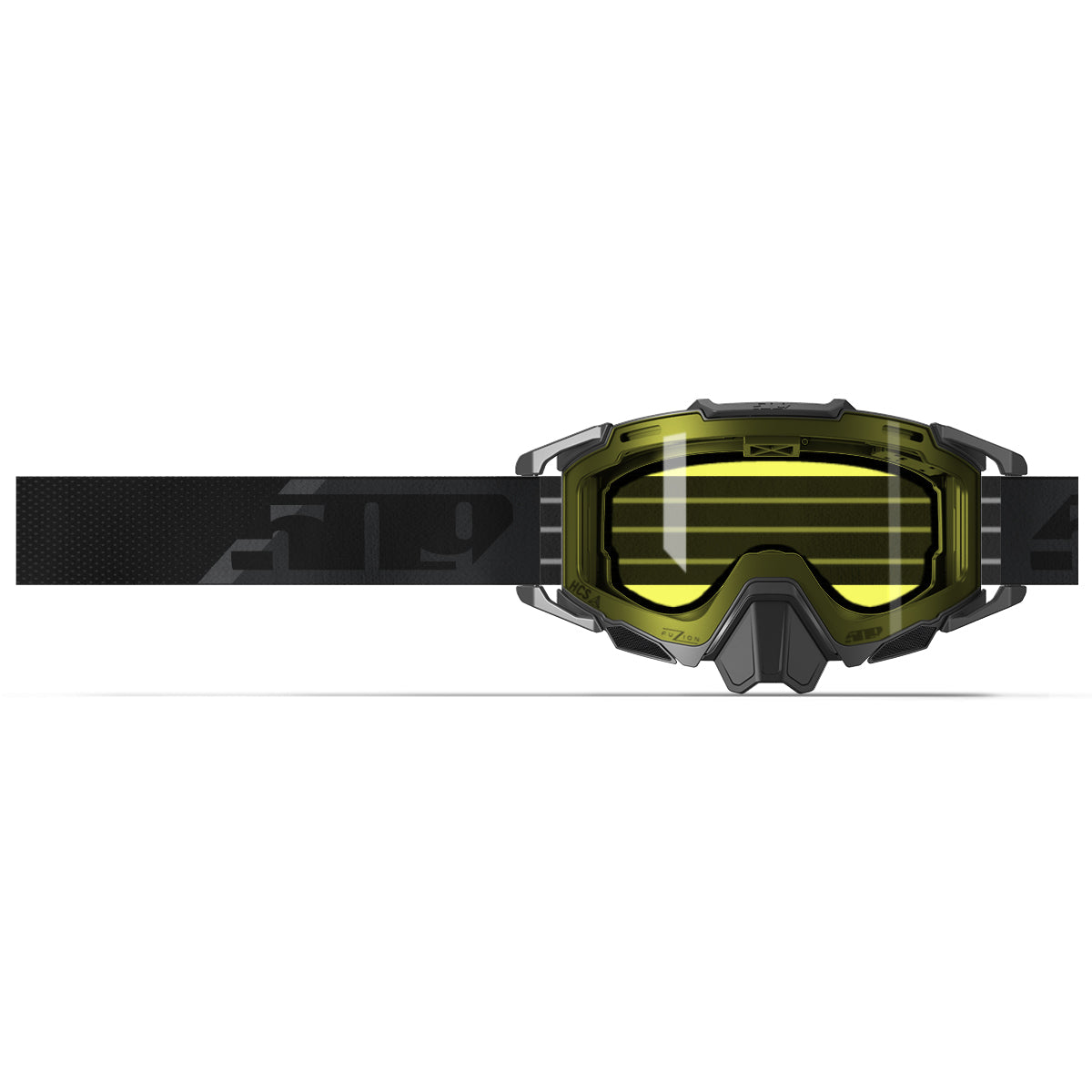 Sinister X7 Fuzion Goggle - Black with Yellow