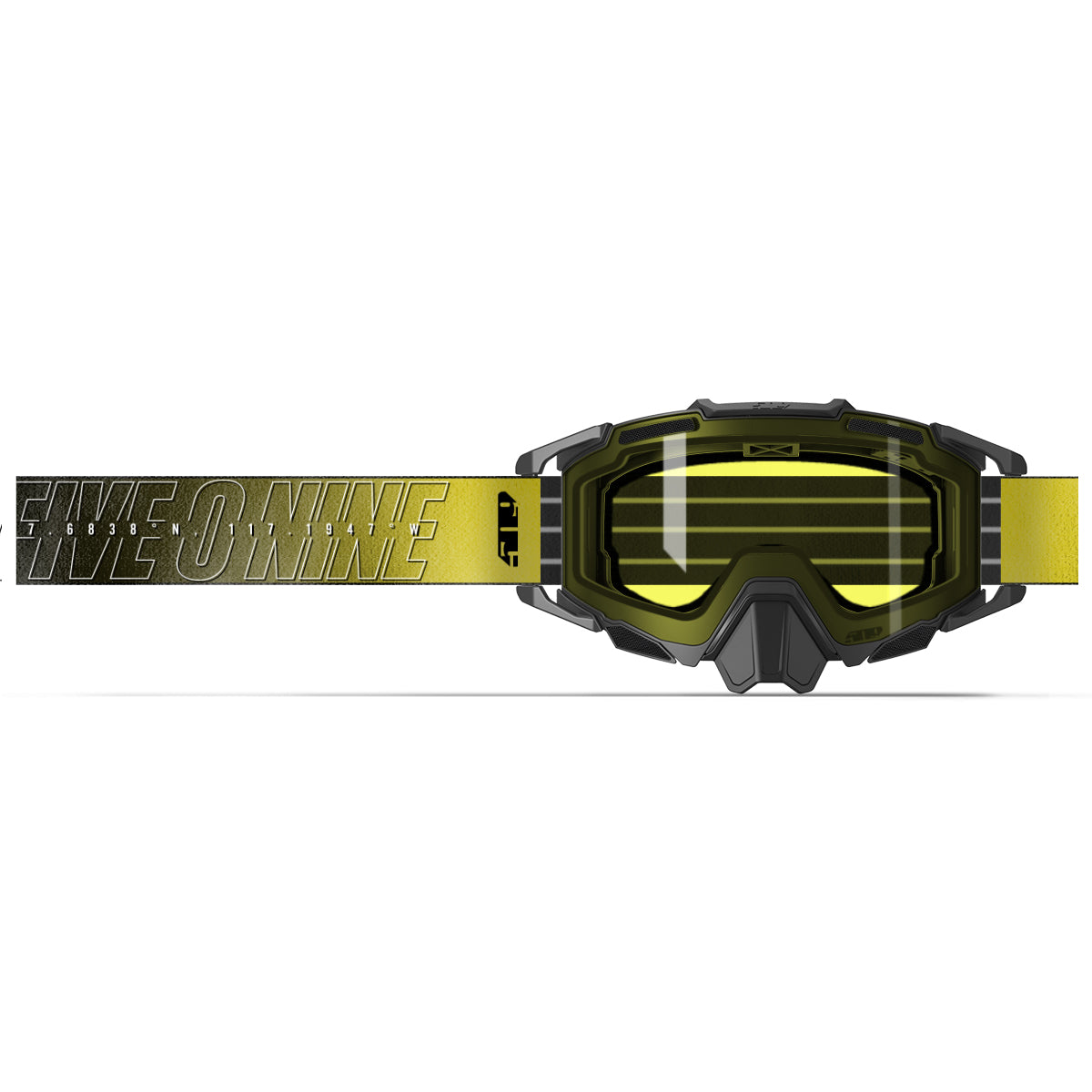 Sinister X7 Goggle - Shifter Yellow
