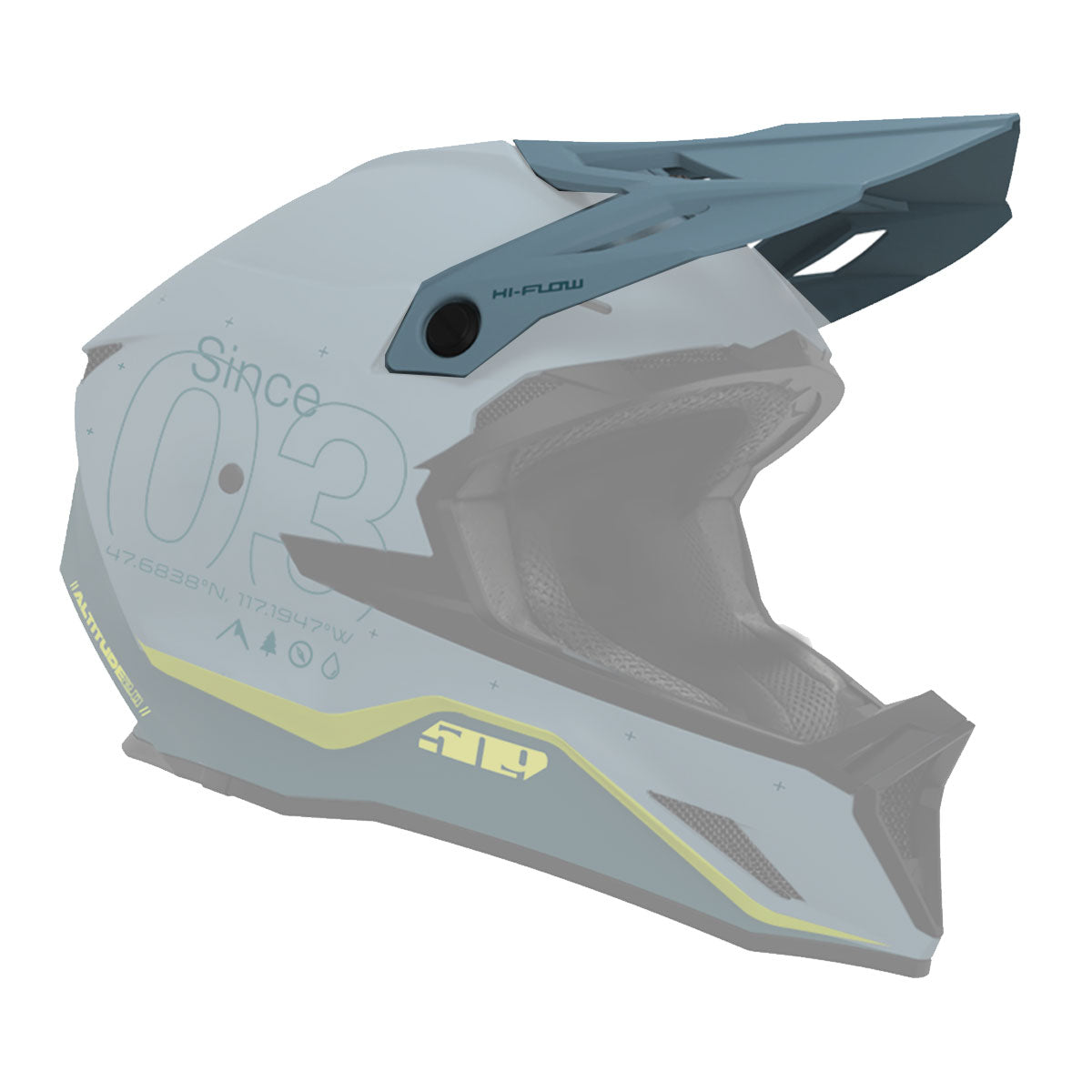Visor for Altitude 2.0 Offroad Helmets