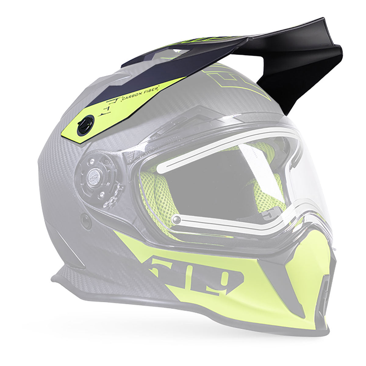 Visor for Delta R3 Carbon Fiber Helmets