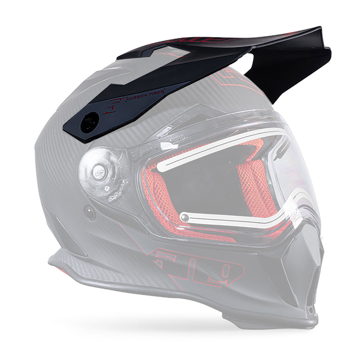 Visor for Delta R3 Carbon Fiber Helmets