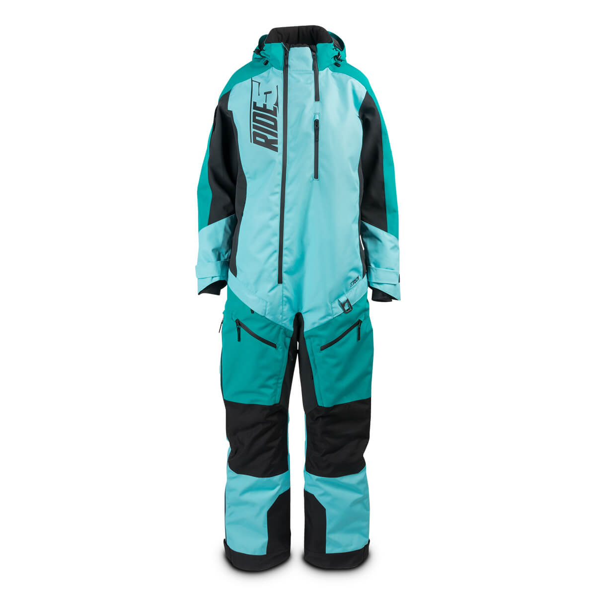 Women's Allied Insulated Mono Suit - Emerald/Mint / XS