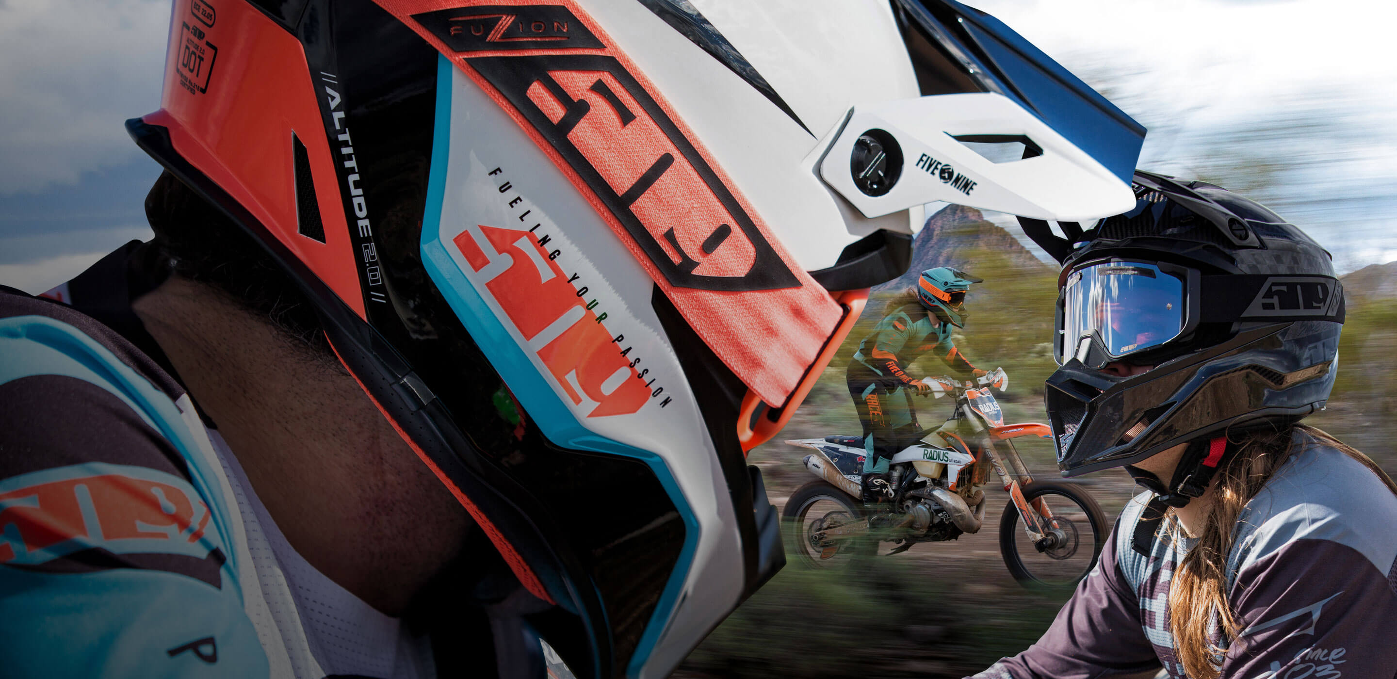 Altitude 2.0 Dirt Bike Helmet Series