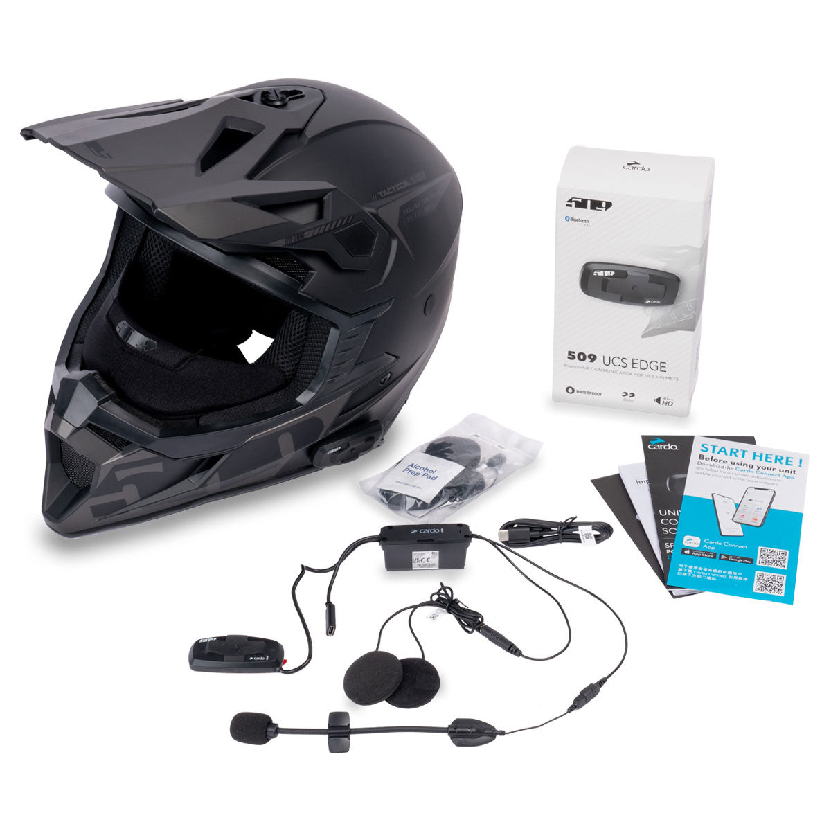 edge motorcycle helmet 509 Cardo UCS Edge Module