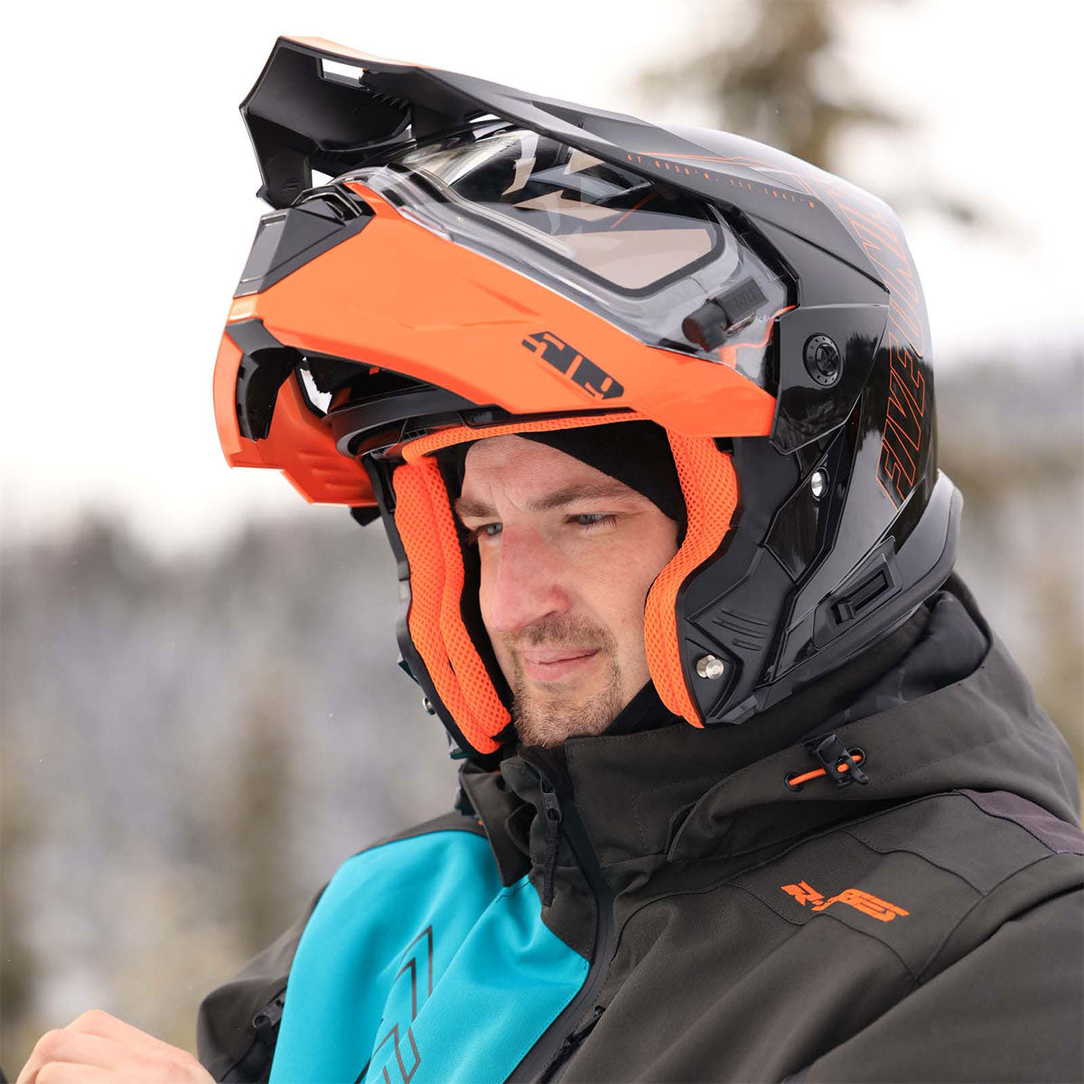Delta R4 Ignite Helmet Orange / SM Delta R4 Ignite Helmet Orange / SM