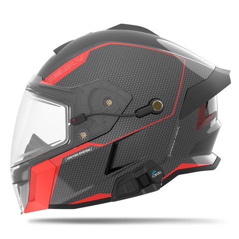 Delta V Carbon Ignite Commander Helmet 2X-4X 509 Delta V Carbon Ignite Commander Helmet 2X-4X 509