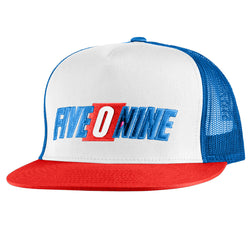 Five O Nine Flat Billed Trucker Hat