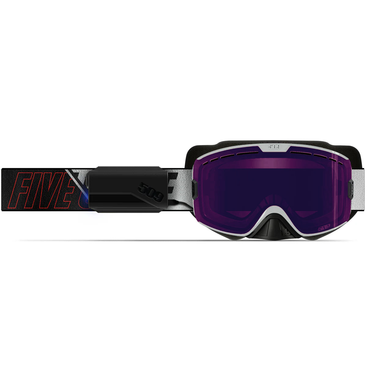 heated goggles Kingpin XL Ignite Goggle Racing Red