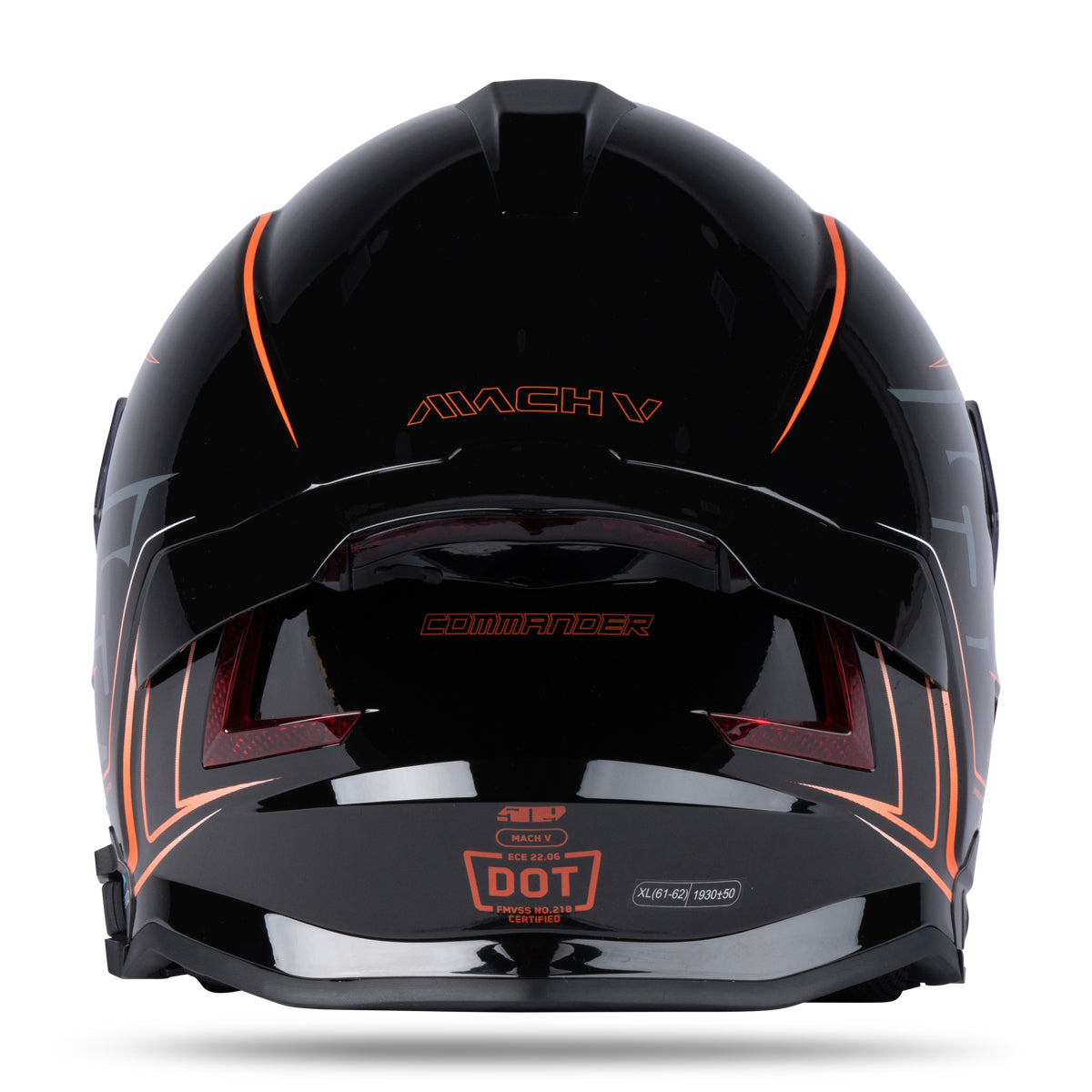 Mach V Commander Helmet Redline / XL Mach V Commander Helmet Redline / XL