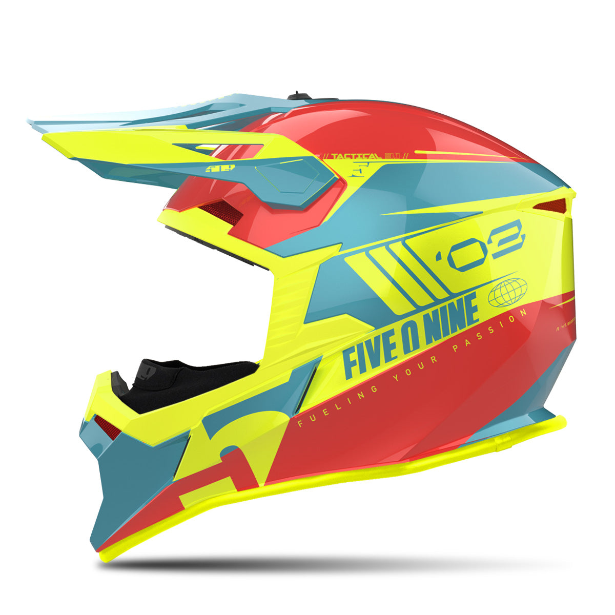 509 Tactical 3.1 MTN Snowmobile Helmet Ultrabeast Red XL