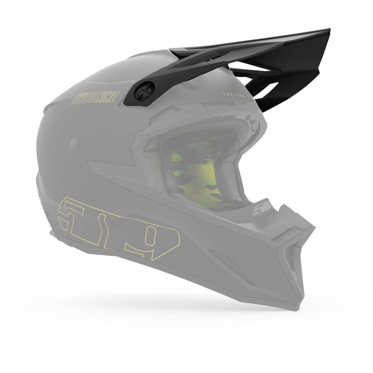 camo snowboard helmet Visor for Altitude 2.0 Helmet Black Ops