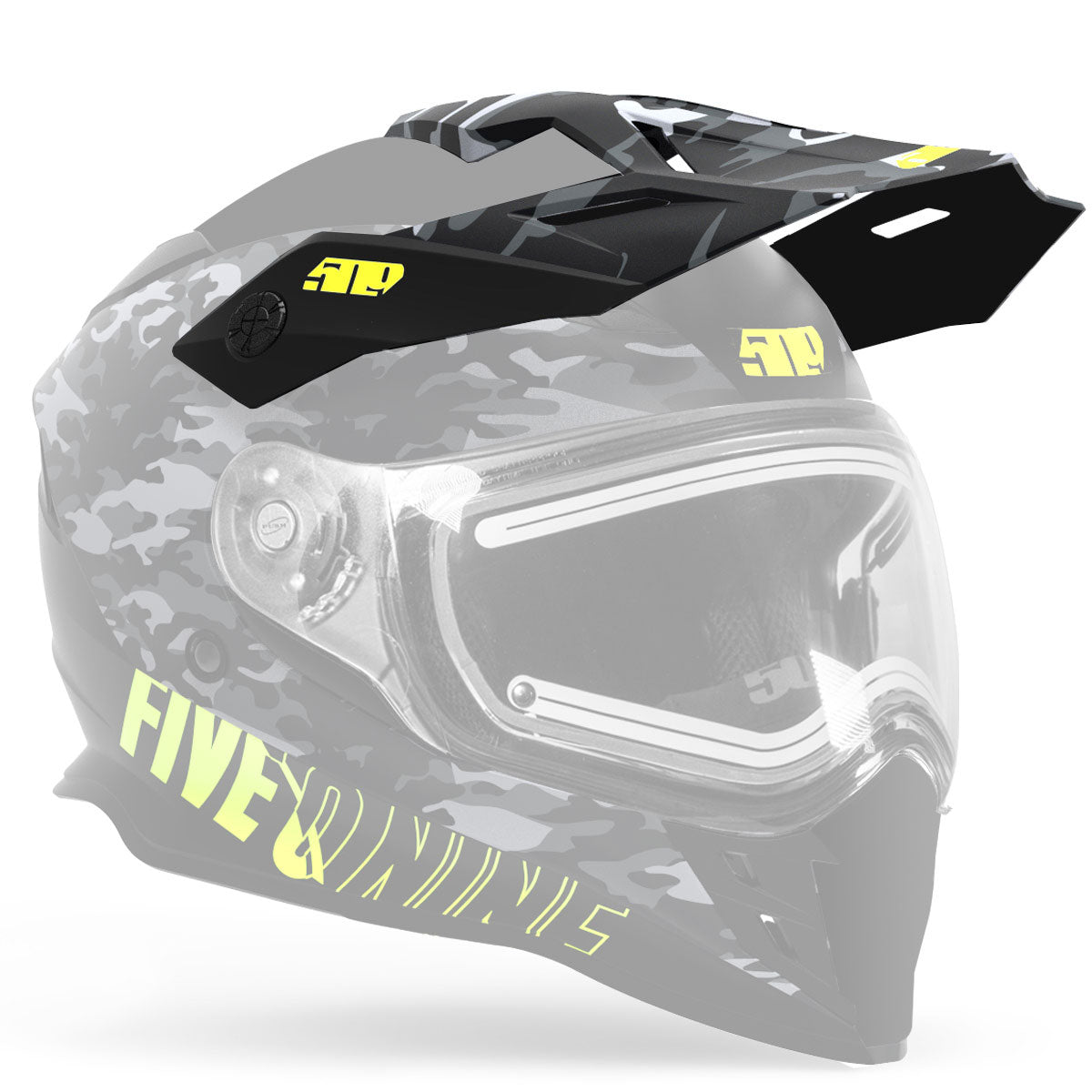 509 delta r3 helmet for motorcycle riding Visor for Delta R3 and R3L Helmets Black Camo