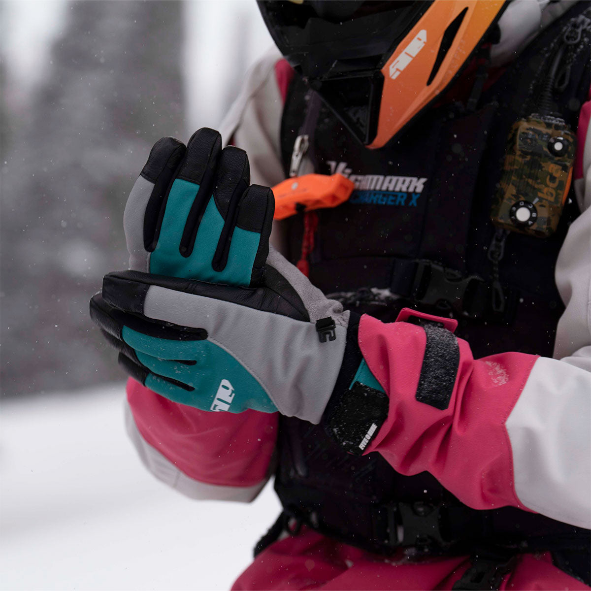 ski freeride handschuhe 509 Womens Freeride Glove, Emerald / 2X
