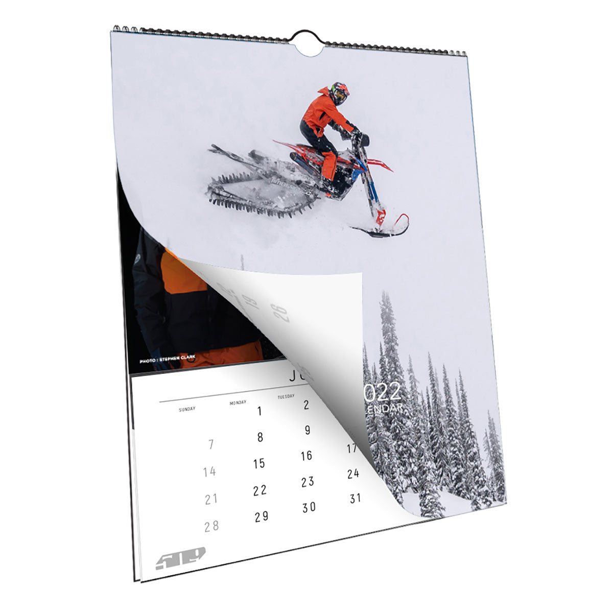 Snowmobile Wall Calendar