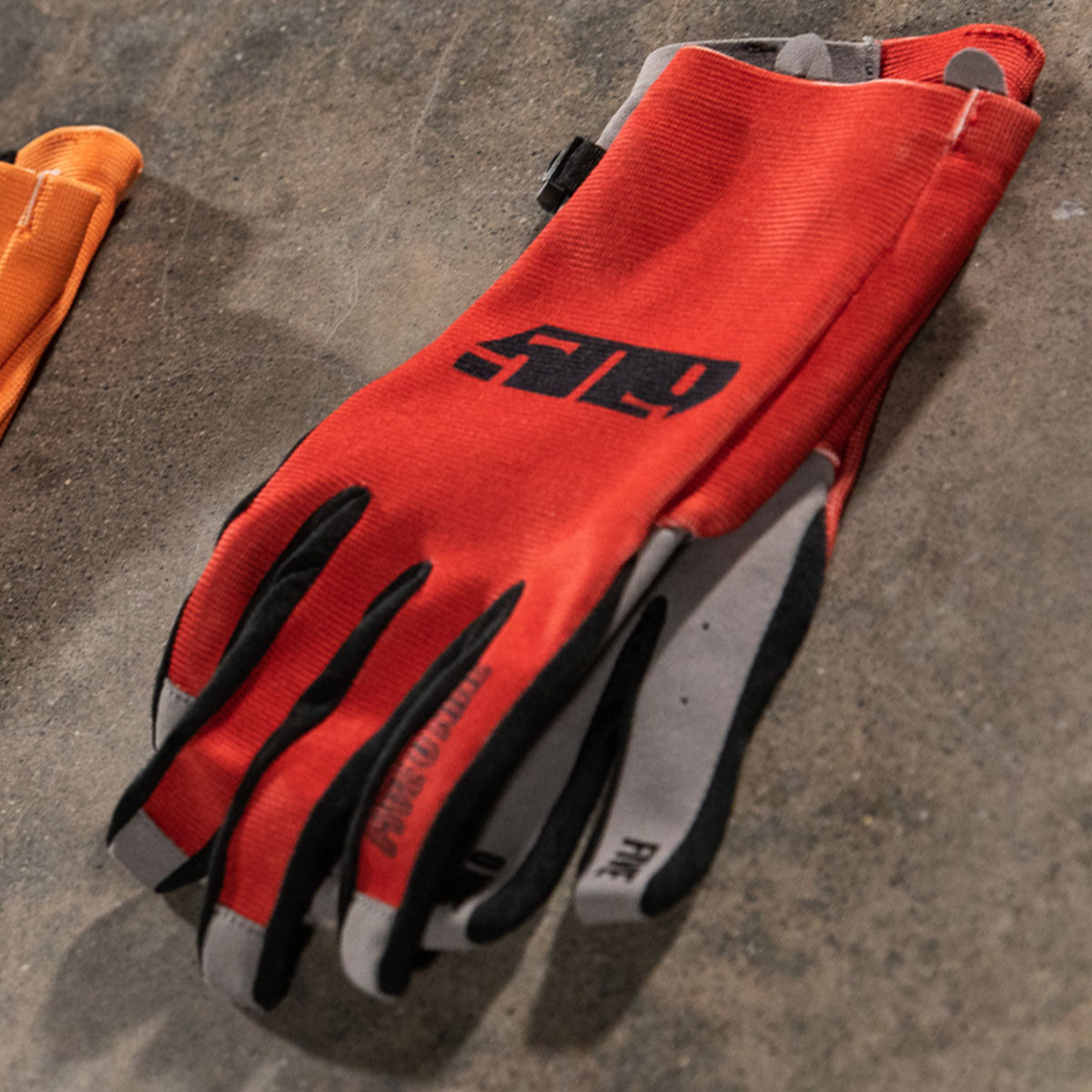 509 Range Gloves - Waterproof Snowmobile Gloves With Thinsulate Insulation (Red, Large)