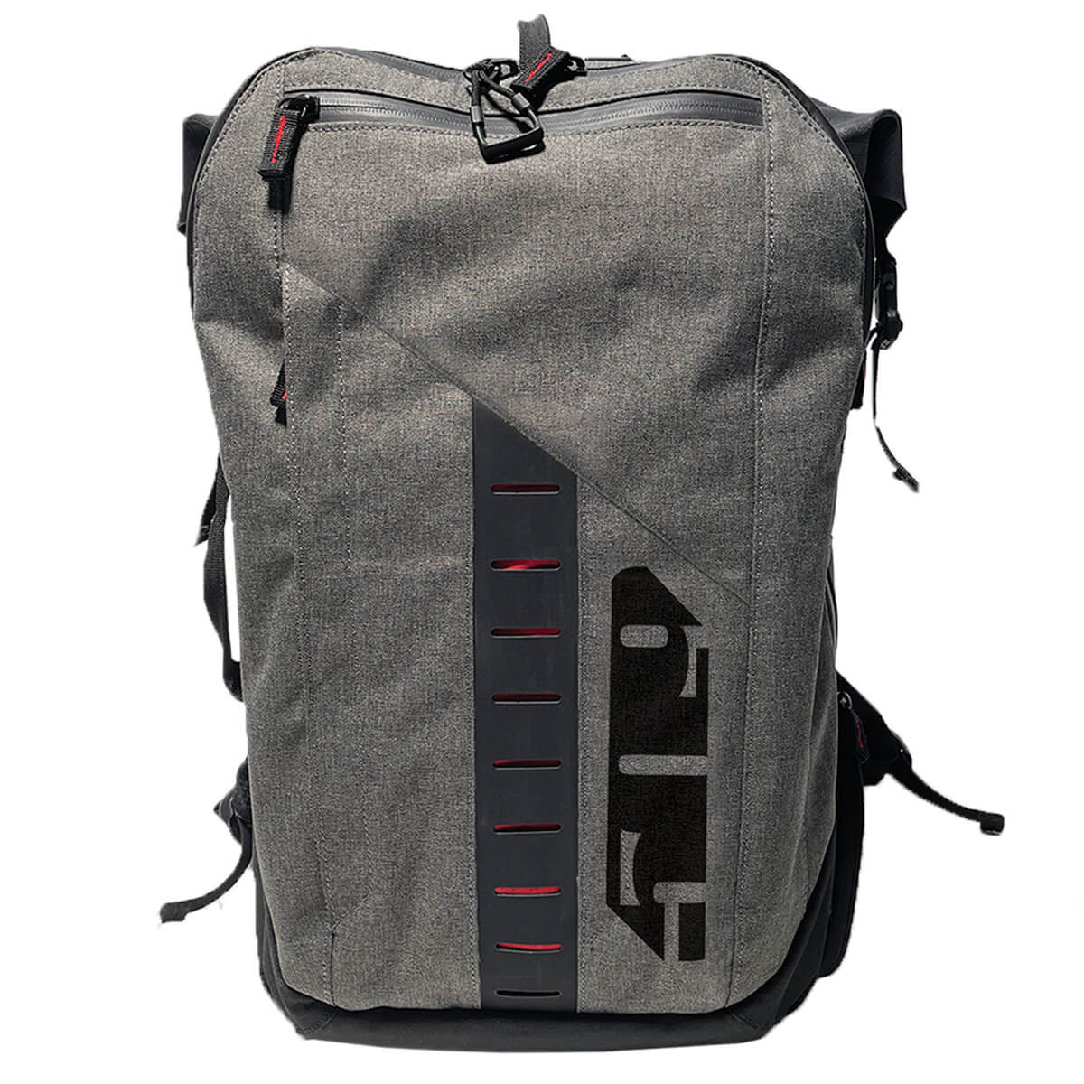 axle pack laptop backpack dark static Alias Travel Pack Heather Grey