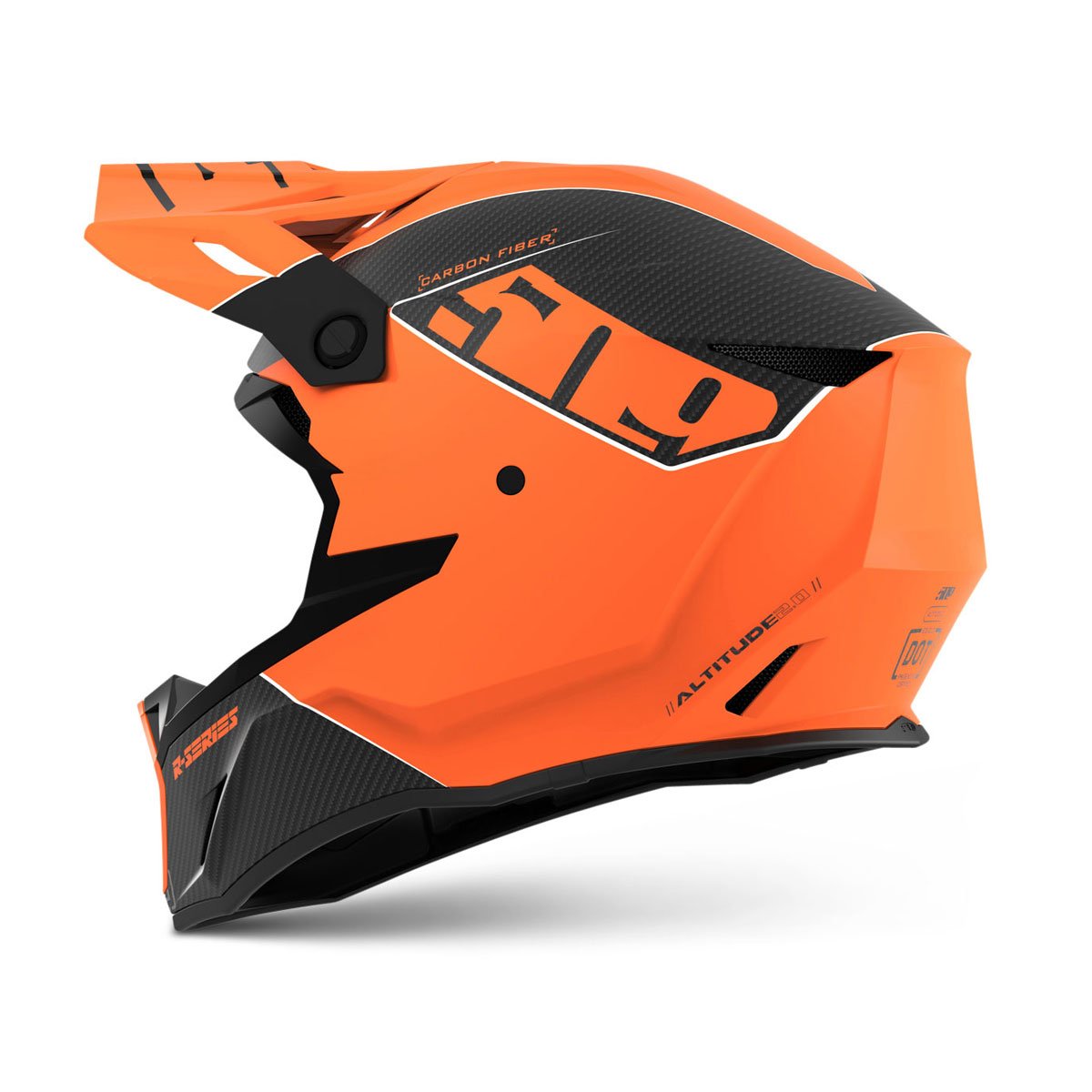 Altitude 2.0 Carbon Fiber R-Series Helmet